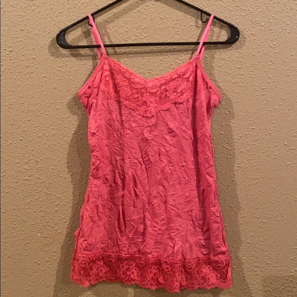 Maurices peach tank top